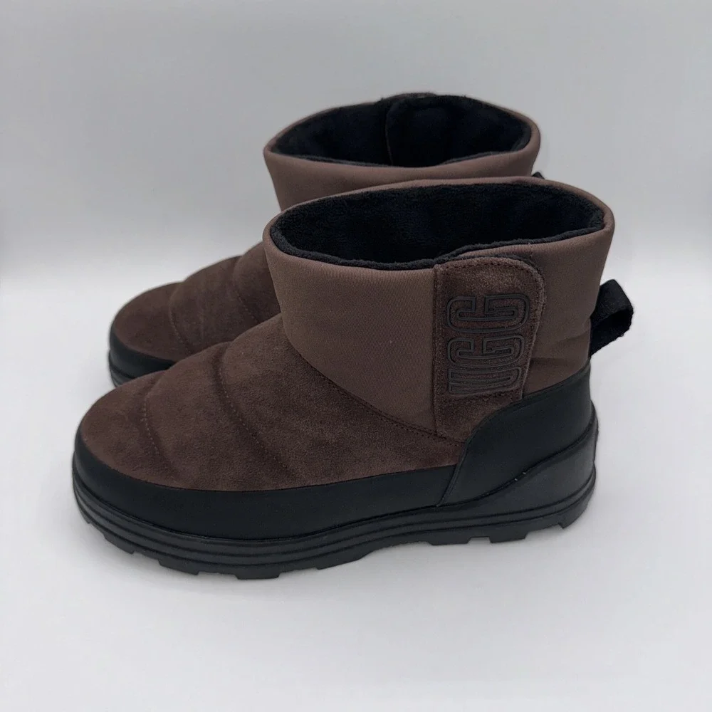 Ugg‎ Classic Klamath Mini Boots Women's Size 8 Cedar Brown Waterproof Bootie